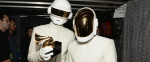 Daft Punk at the 2014 Grammy Awards